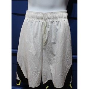 NWT Under Armour Mens SC30 Hypersonic 11 Inch Basketball Shorts White  L 1290556